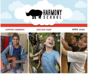 April 2020 Newsletter header